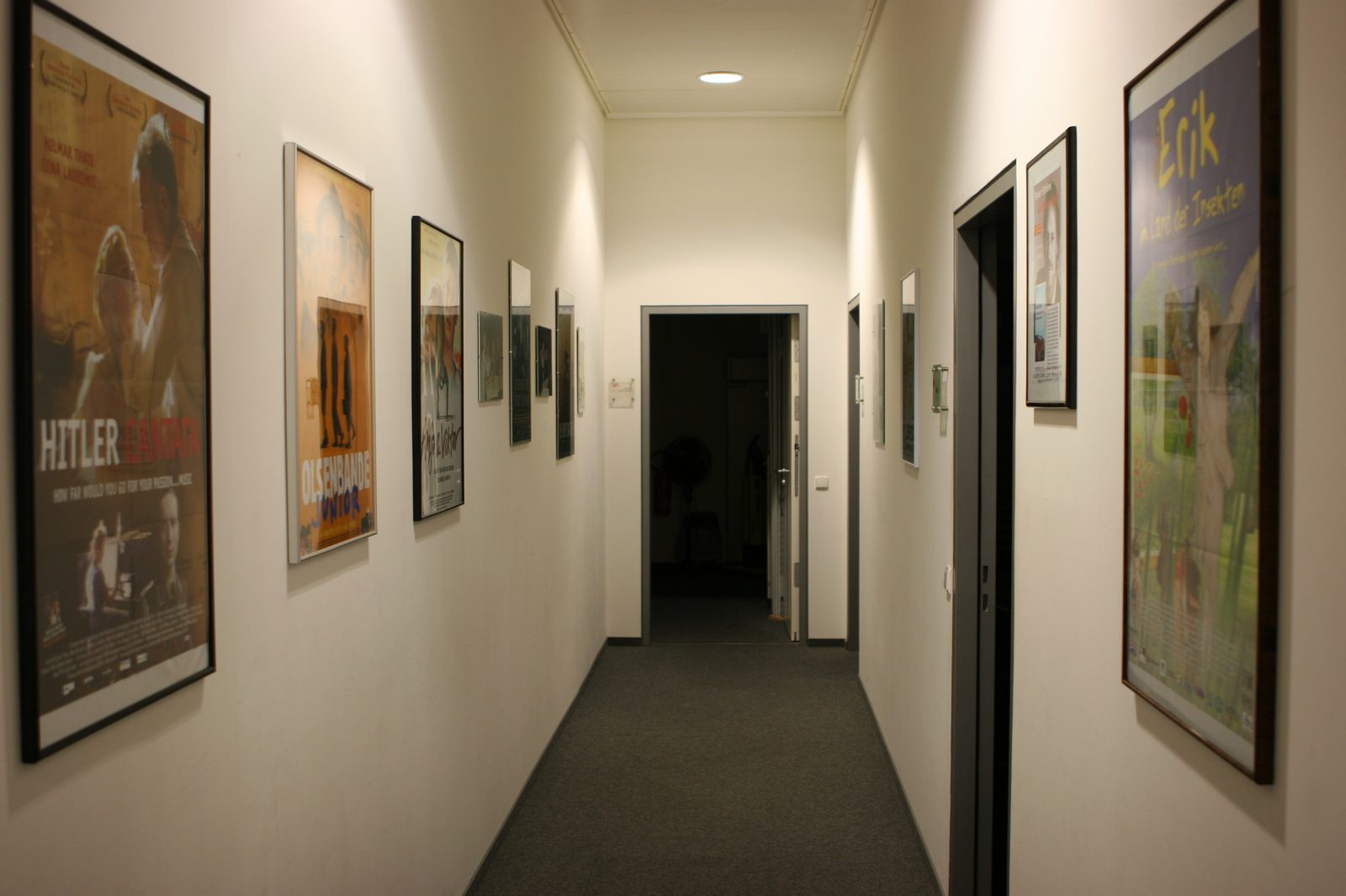 Flur zu den Ateliers